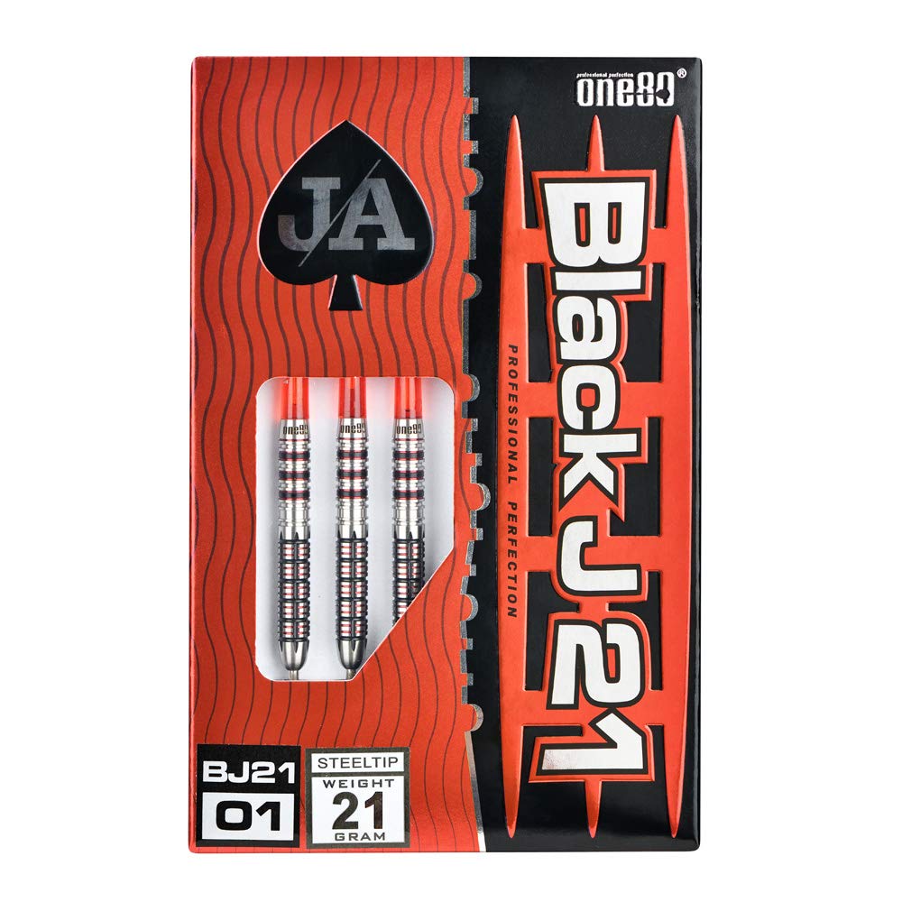 Amazon | One80 ワンエイティ BLACK J21 01 STEEL 21g ダーツ バレル
